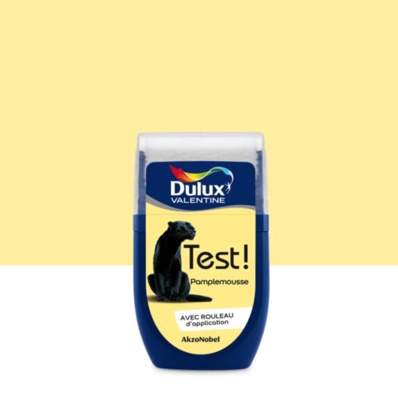 Testeur de Peinture Crème de Couleur Pamplemousse 30ml - DULUX VALENTINE