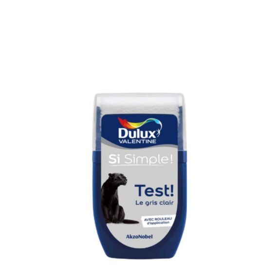 Testeur de couleur Si Simple Test! Le Gris Clair 30ml - DULUX VALENTINE