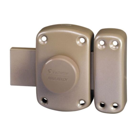 Verrou Pluton à bouton 45mm 3 clés - VACHETTE