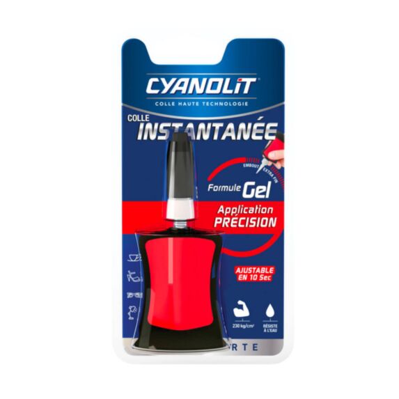 Colle Instantanée Précision Gel 4gr - CYANOLIT