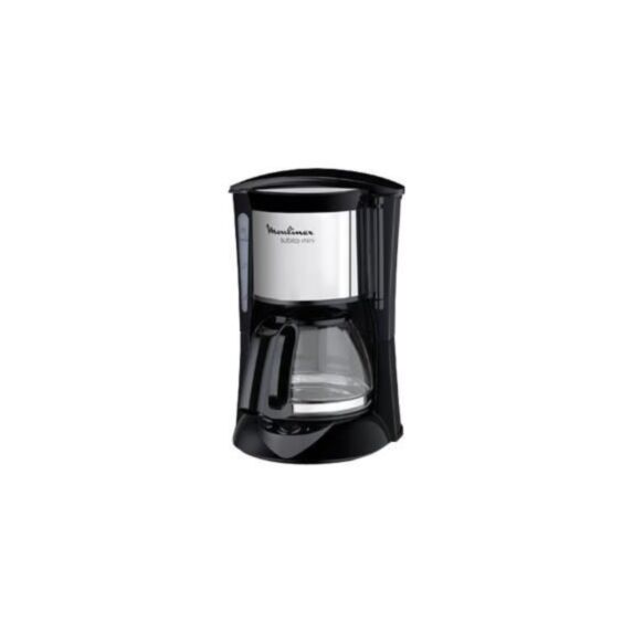 Cafetière filtre café moulu Noir/Inox -MOULINEX