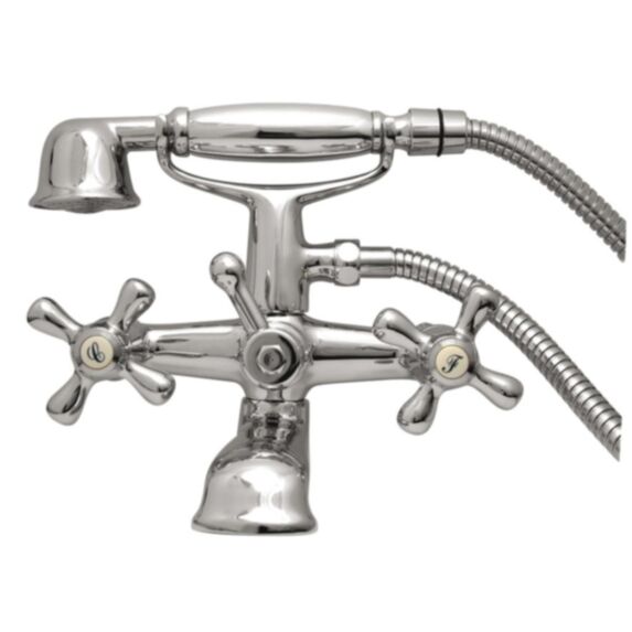 Mélangeur bain/douche Beverley chromé - ROUSSEAU