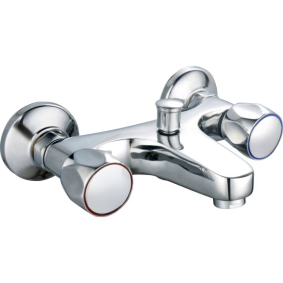 Mélangeur bain-douche konfort chrome -  ROUSSEAU