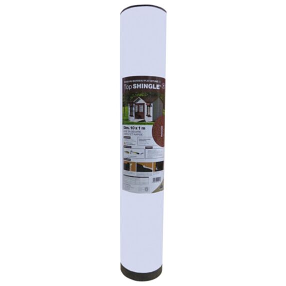 Rouleau bardeau bitumé rouge 1x10m