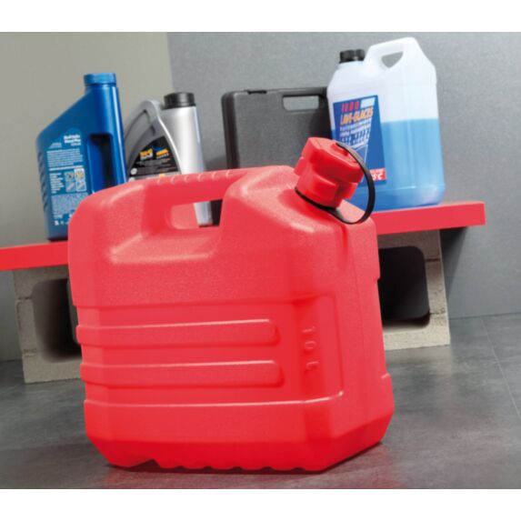 Jerrican hydrocarbure plastique 10L - EDA PLASTIQUES