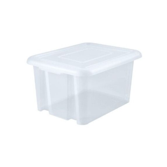 Bac de rangement avec couvercle 55 l 60 x 44 x 30