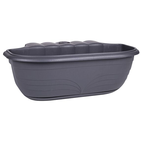 Jardicroche avec plateau clipsé 10L gris - EDA