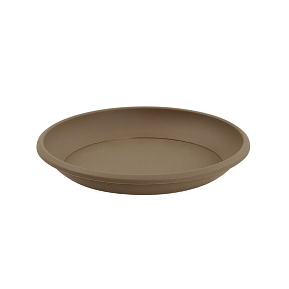 Soucoupe ronde marina D17cm taupe pour pot D20cm - EDA