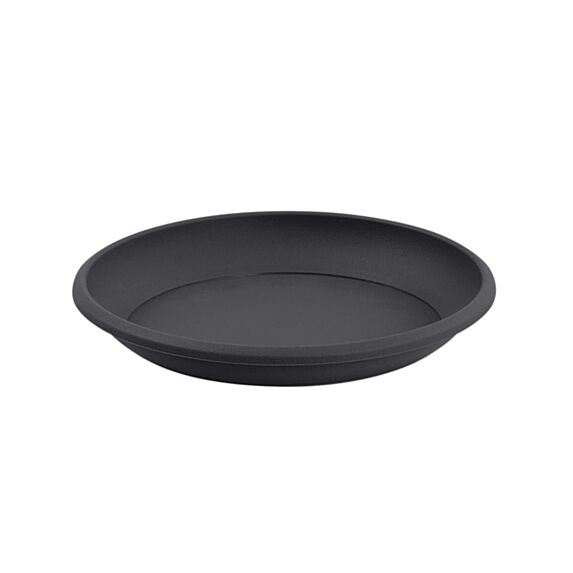 Soucoupe ronde marina D17cm gris pour pot D20cm - EDA