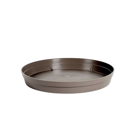 Soucoupe Toscane Ø28cm Taupe