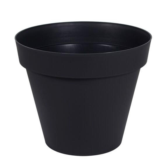 Pot rond TOSCANE Diamètre 80cm EDA GRIS ANTHRACITE