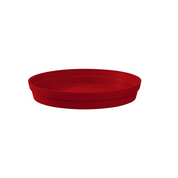Soucoupe Toscane Ø22,5cm Rouge - EDA
