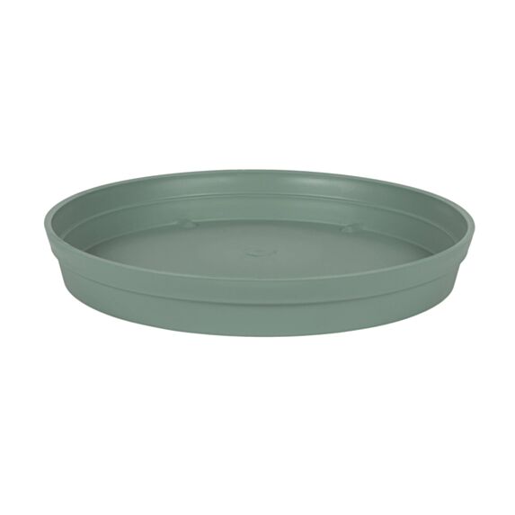 Soucoupe Toscane plastique rond Ø40,5cm vert - EDA