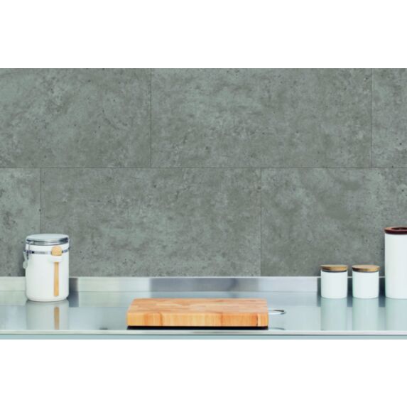 Dalle murale GX WALLgrise effet béton 60x30 - GROSFILLEX