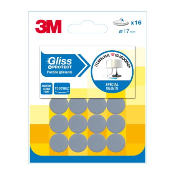 Pastille glissante Ø17mm - 3M