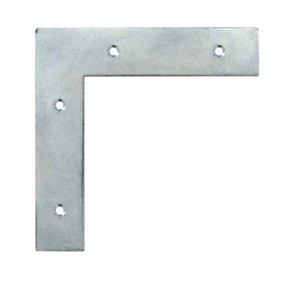 1 équerre de fenêtre 190x190x2mm acier zingué - VYNEX