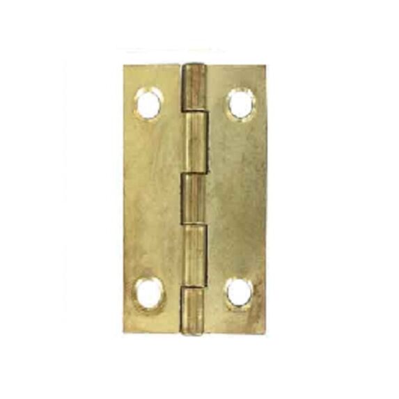 4 charnières de meuble 35x22 acier laitonné - VYNEX