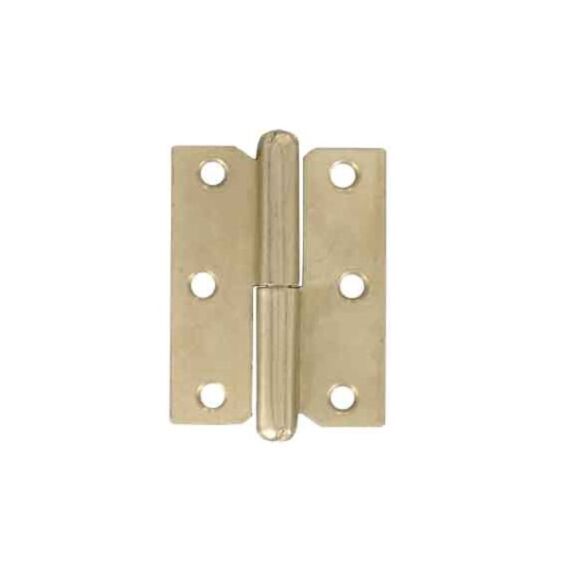 2 paumelles de meuble 50x40mm droites