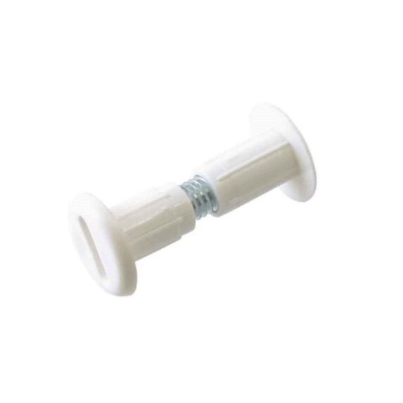 Vis assemblage acier/plastique blanc 36-45mm - VYNEX