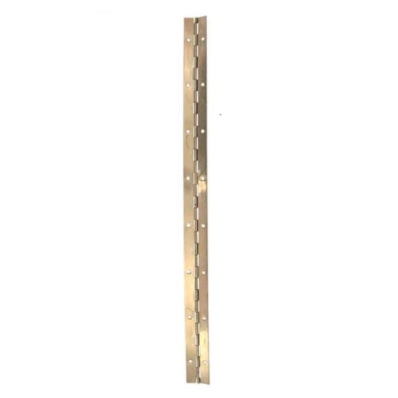 Charnière à piano acier laitonné 32x240