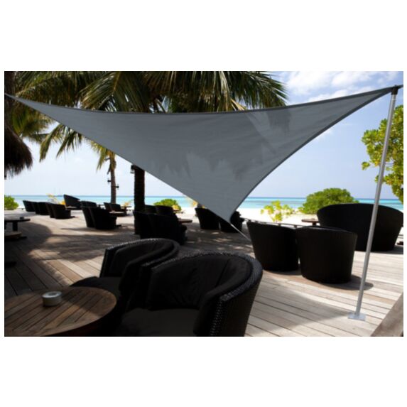 voile d'ombrage triangulaire 5m de coté - gamme 