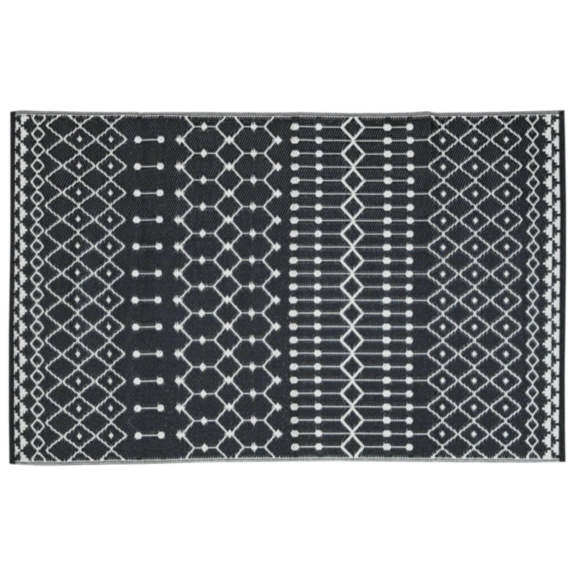 JARDILINE - Tapis rectangulaire Jacquard AGADIR réversible