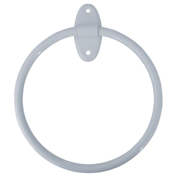 Porte-serviette Anneau Epoxy Blanc - GODONNIER