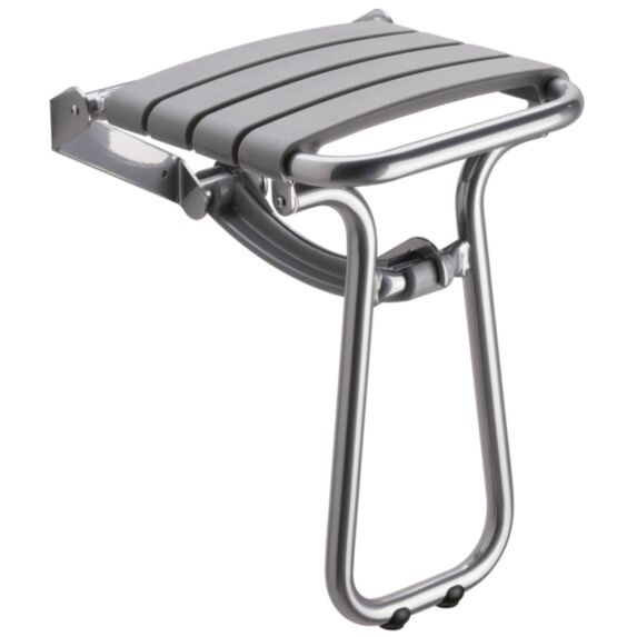 Siège de Douche Escamotable 38x35,5x50cm Gris
