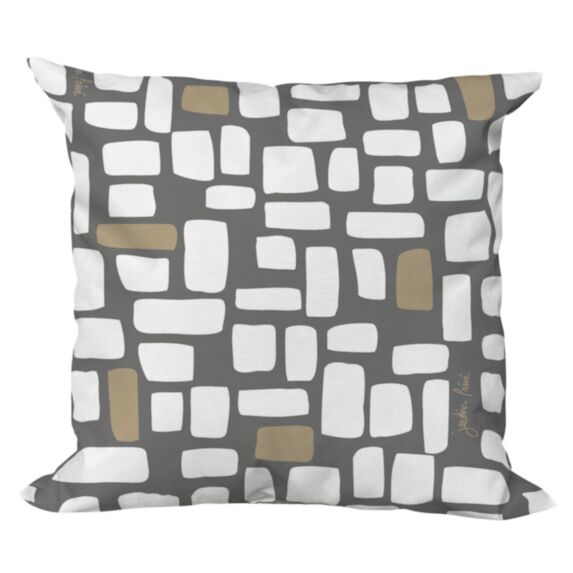 Coussin déco extérieur Block Pierre 40x40cm