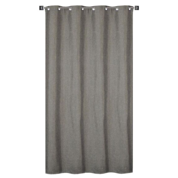 Rideau thermique 135x240cm gris - DYLREV