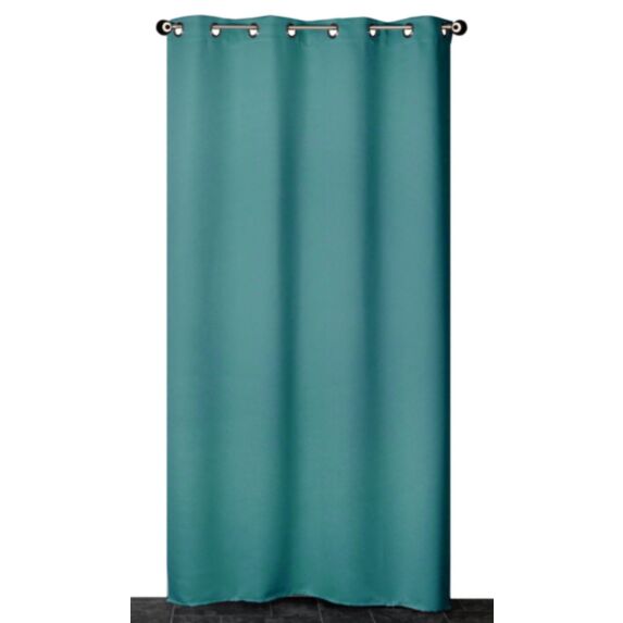 Rideau occultant uni 140x240cm bleu - DYLREV