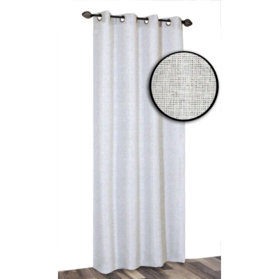 Rideau lourd jacquard marine 140x240cm - DYLREV