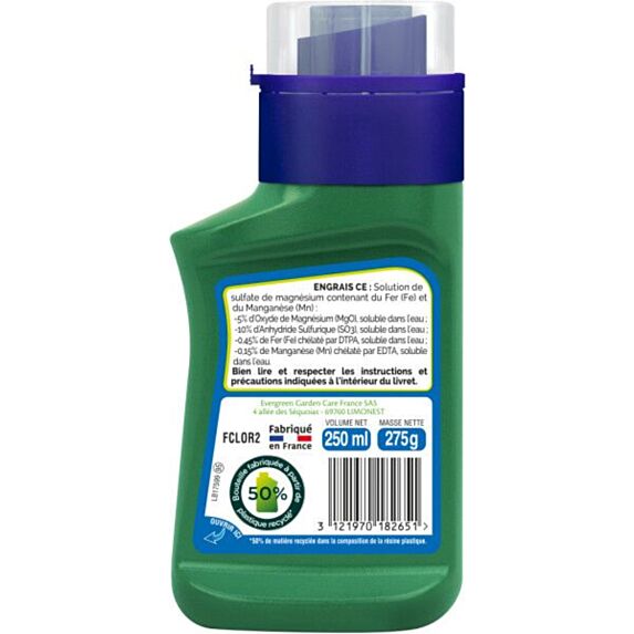 Anti-Chlorose Reverdissant Liquide 240ml - FERTILIGENE