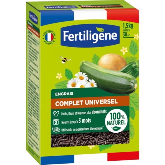 Engrais granulés complet universel UAB 1,5 kg - FERTILIGENE