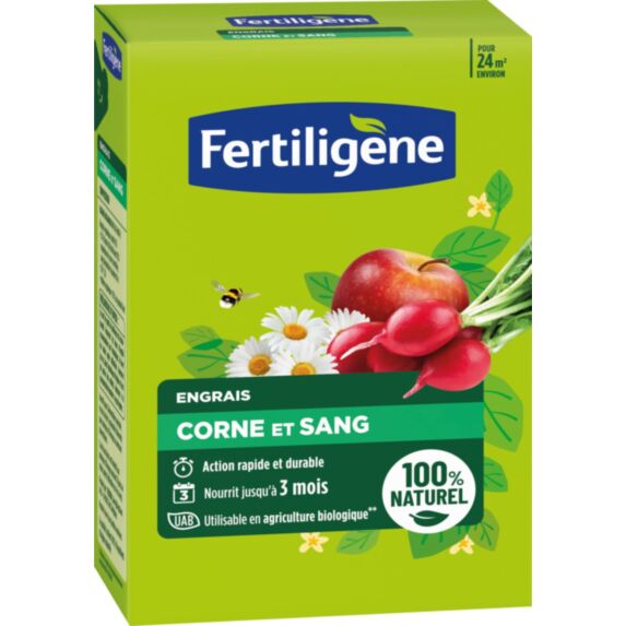 Engrais Corne et Sang UAB 1,2kg - FERTILIGENE