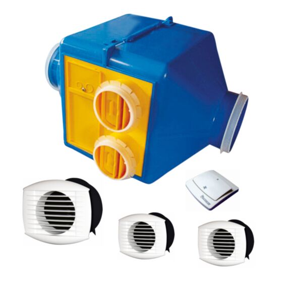 kit vmc pavillon’air nf, simple flux autoréglable - AUTOGYRE