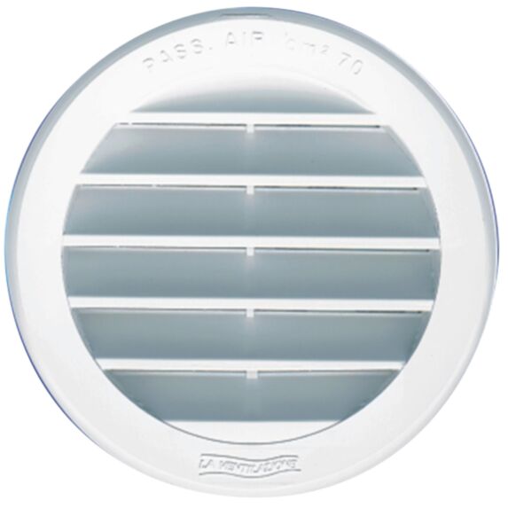 grille plastique ø160 - 100cm² - avec moustiquaire - AUTOGYRE