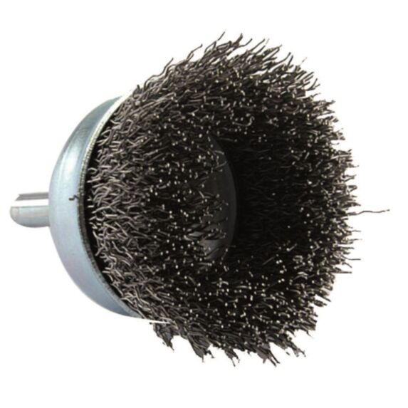 Brosse fil acier ondulé décapage du métal D50 - TIVOLY