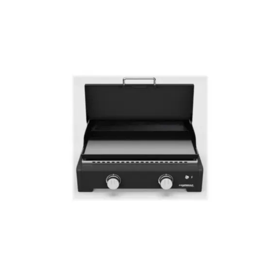 Plancha à gaz Orthello acier émaillé 58x36cm noir - CAMPINGAZ