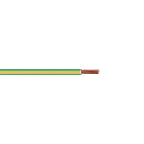 Câble HO7 V-R 6mm² jaune/vert 1m - DEBFLEX