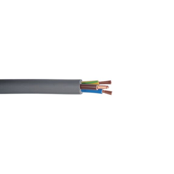 Câble souple H05VV-F 3G1,5mm² gris Debflex