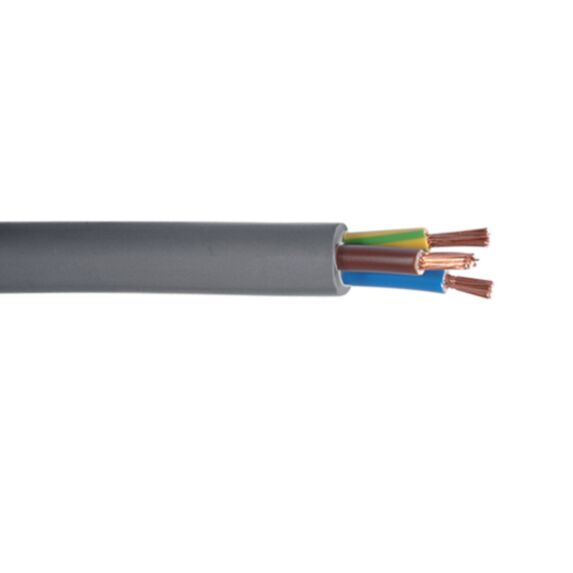 Câble souple H05VV-F 3G2,5mm² gris Debflex