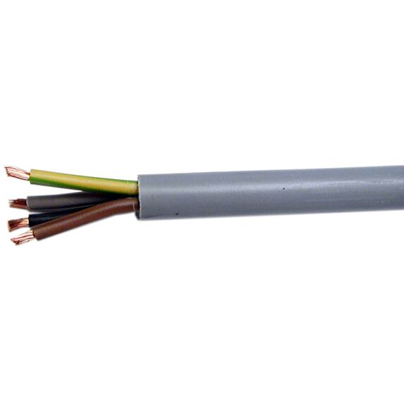 Câble souple H05VV-F 4G0,75mm² gris Debflex