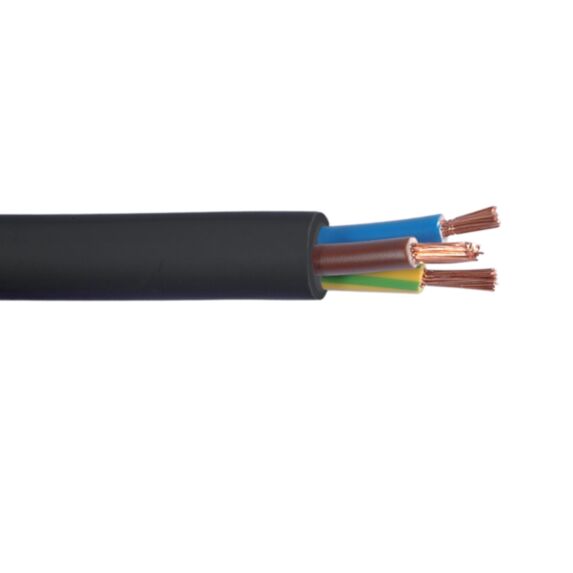 Câble souple H07RN-F 3G2,5mm² noir Debflex