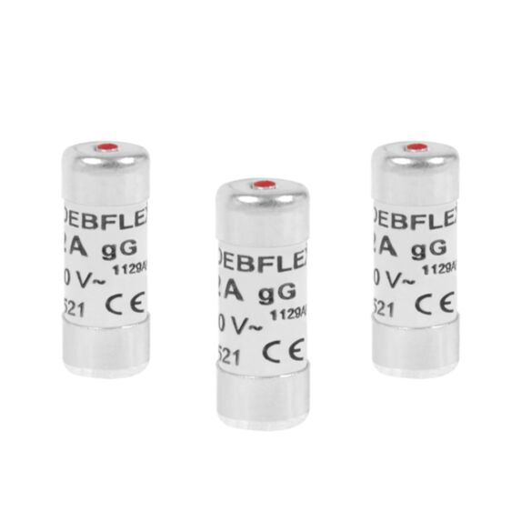 Fusible x3 10,3x25,8 10a 250v