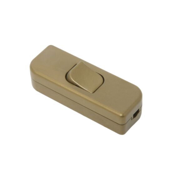 Interrupteur 2a  bi-fil or - DEBFLEX