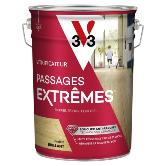 Vitrificateur passages extrêmes incolore brillant 5 L - V33