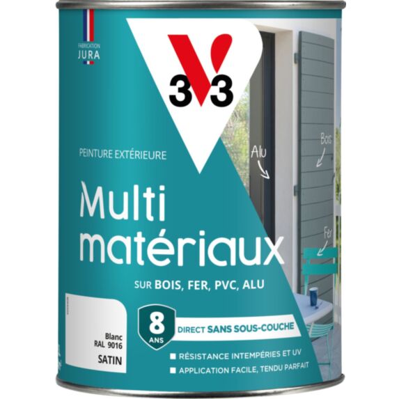 Base à teinter multimateriaux pastel 1,5L - V33