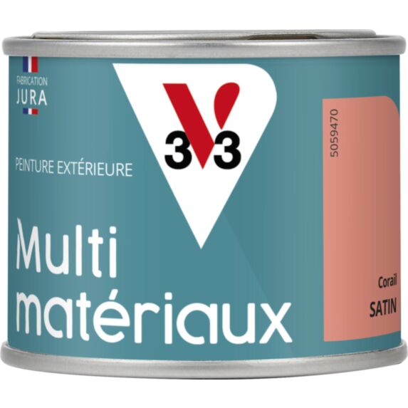 Peinture satin corail 0l125