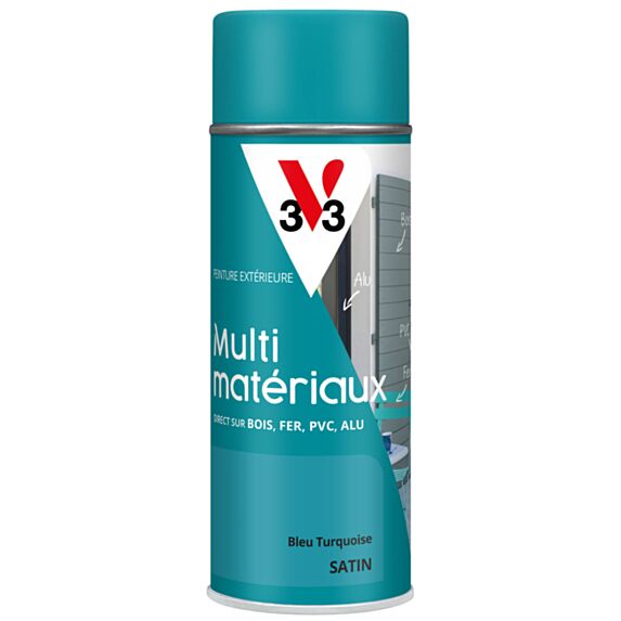 Peinture satin bleu tur 0,4l